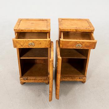 Sängbord ett par tidigt 1900-tal.