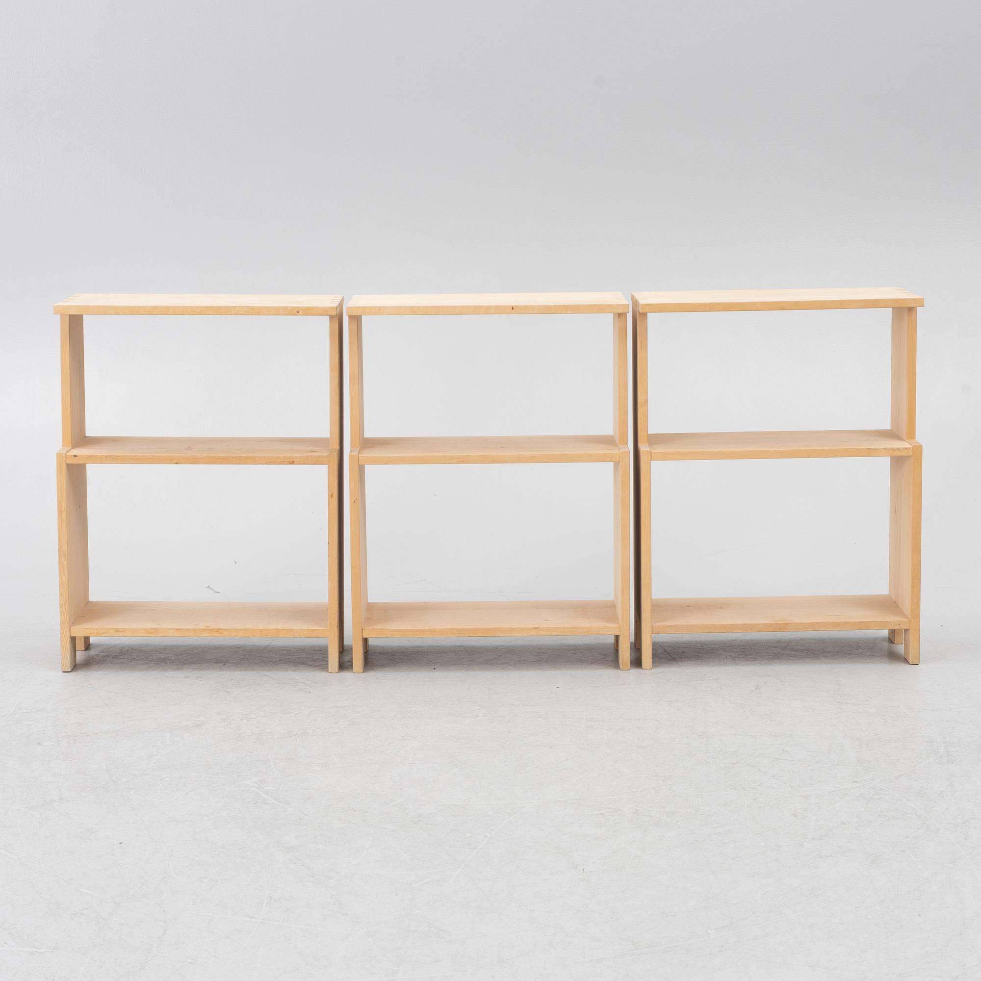 Nirvan Richter, bokhyllor, 3 st, Norrgavel.