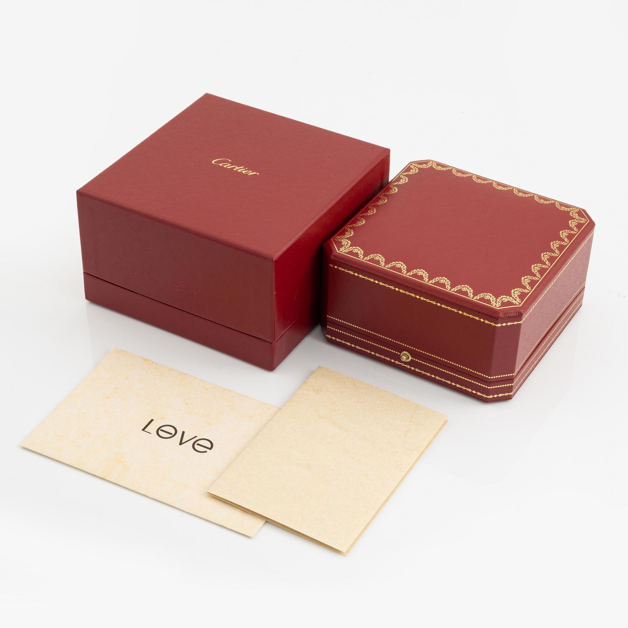 Cartier colored stone love bracelet clearance