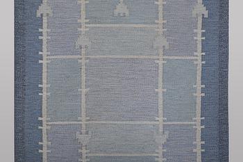 Ingegerd Silow, matta, Rölaka, signerad IS, ca 210 x 140 cm.