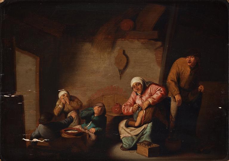 Pieter de Bloot, The diaper change.