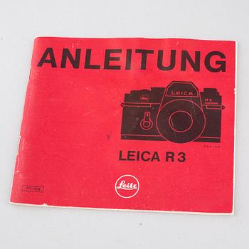 KAMERA, Leica, R3 Electronic, 1900-talets andra hälft.