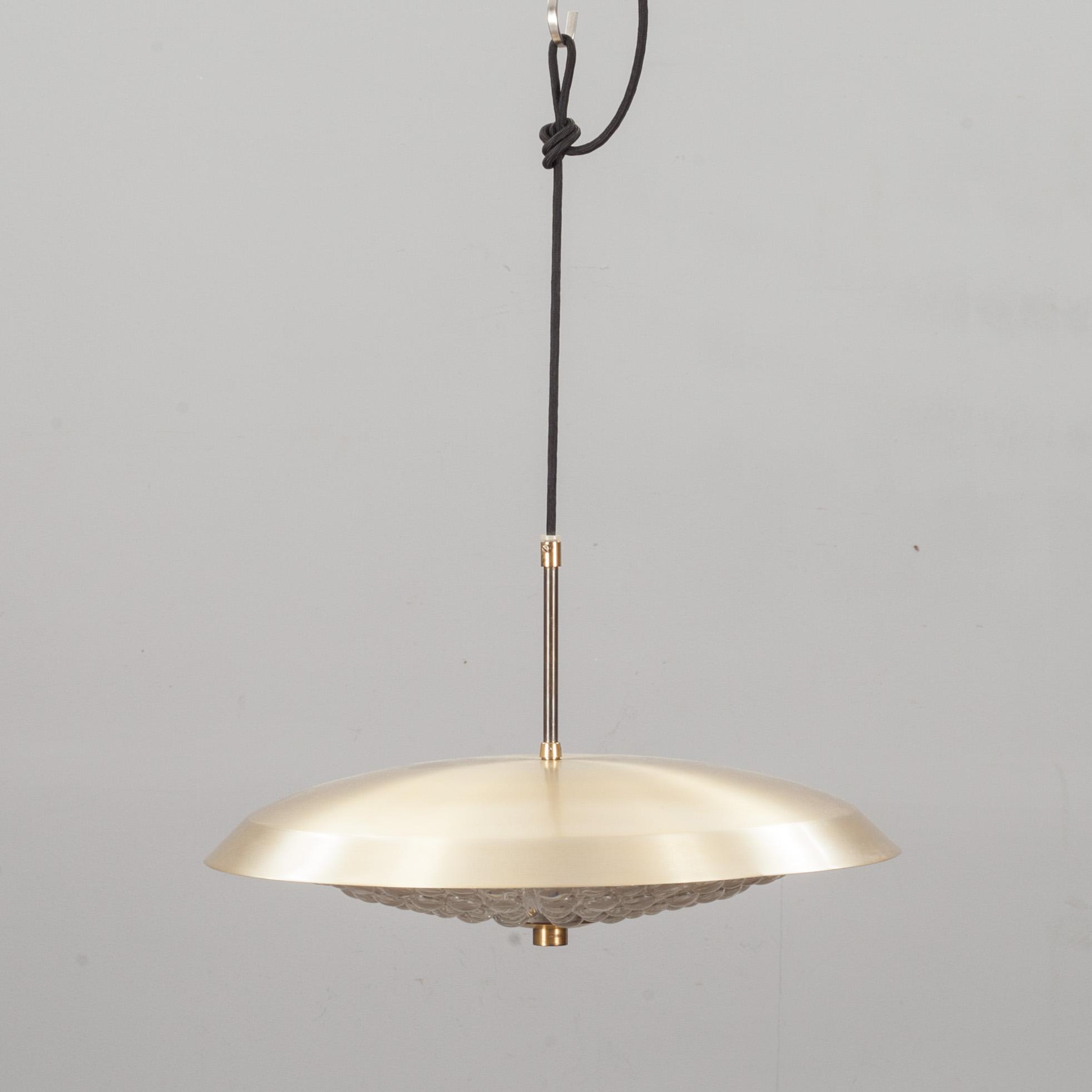 TAKLAMPA, Carl Fagerlund, Orrefors.