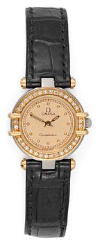 1374. A Omega Constellation ladie's wrist watch, c. 1998.