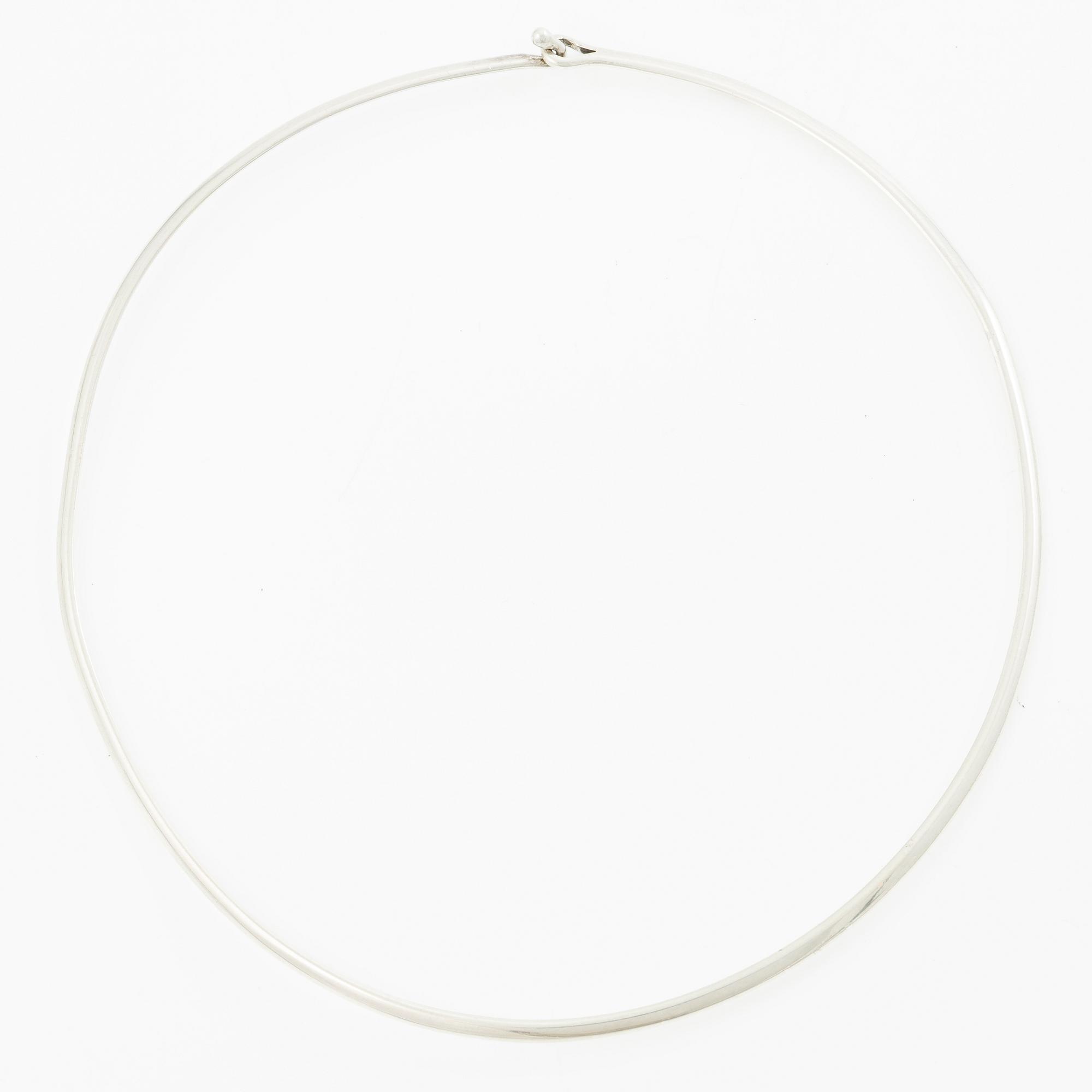 Vivianna Torun Bülow-Hübe, halsring, sterlingsilver.