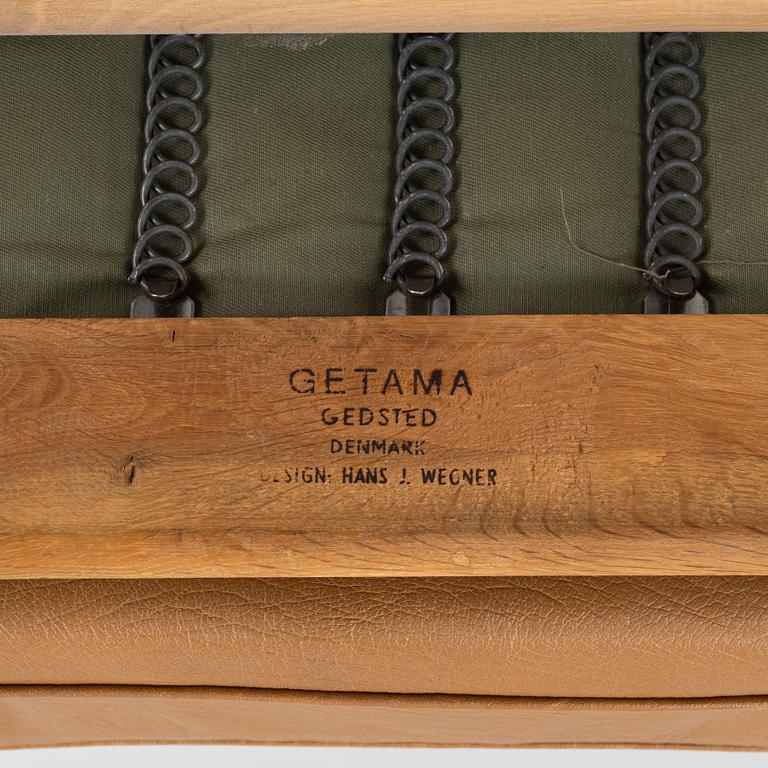 Hans J. Wegner, fåtöjler, ett par, "GE 240/Cigarren", Getama, Gedsted, Danmark, 1950/60-tal.