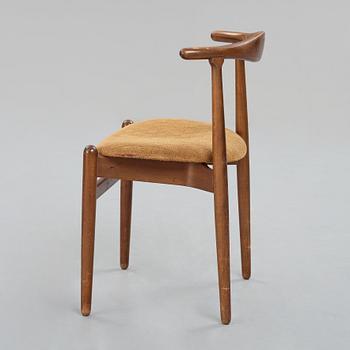 HANS J WEGNER, a model "1934" chair for Fritz Hansen, Denmark 1940's.