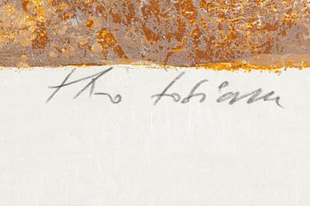 Theo Tobiasse, "The Song of Songs of King Solomon", portfolio with 12 colour lithographs.