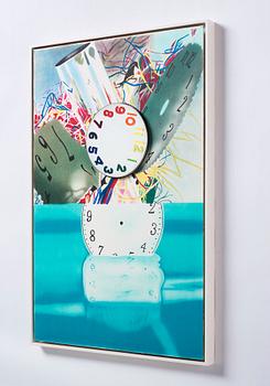 James Rosenquist, The Memory Continues but the Clock Disappears.