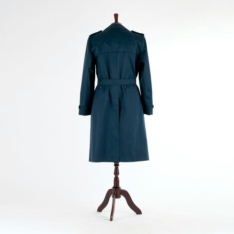 CHRISTIAN DIOR, a men's darkblue trenchcoat.