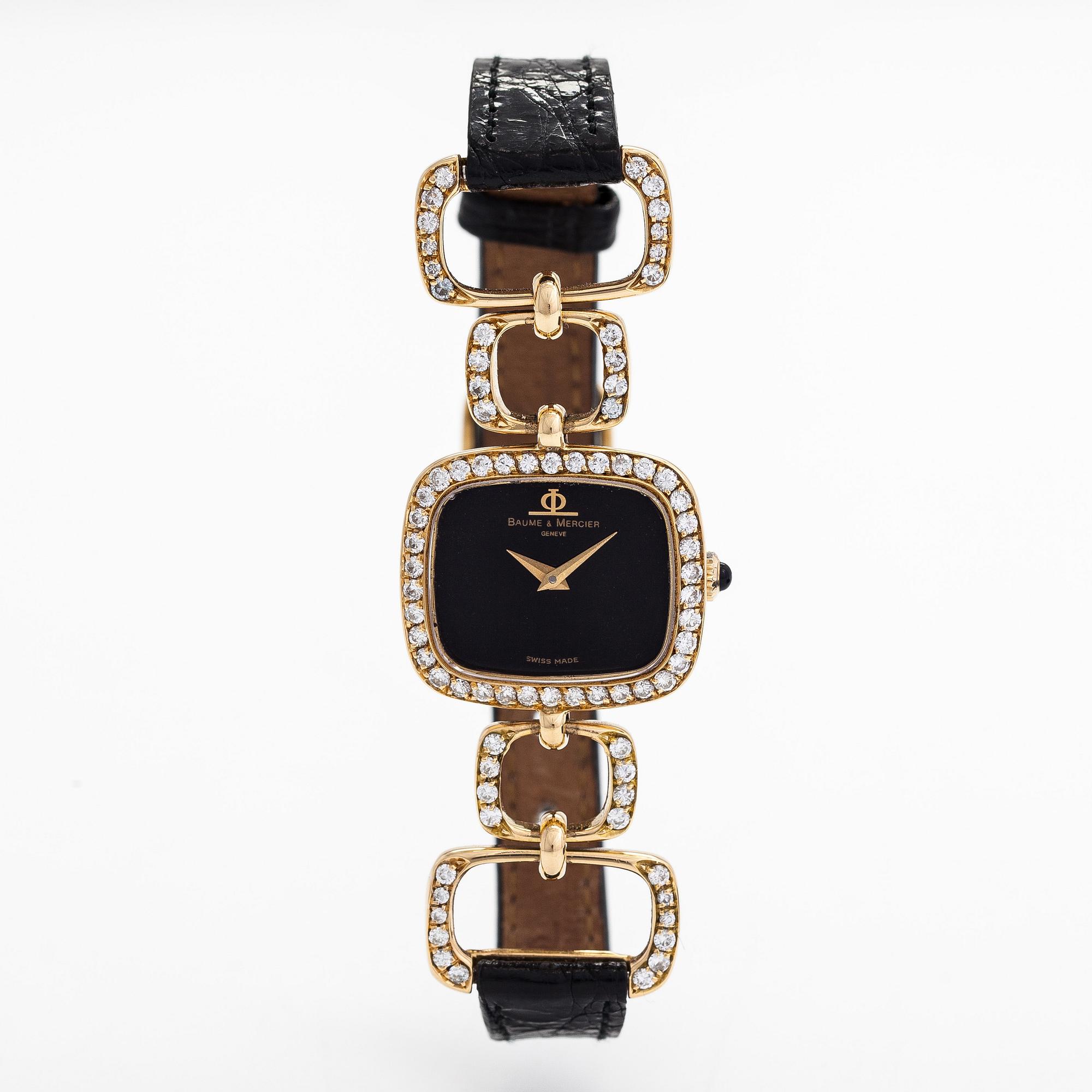 Baume & Mercier, armbandsur, 24 x 21 mm.