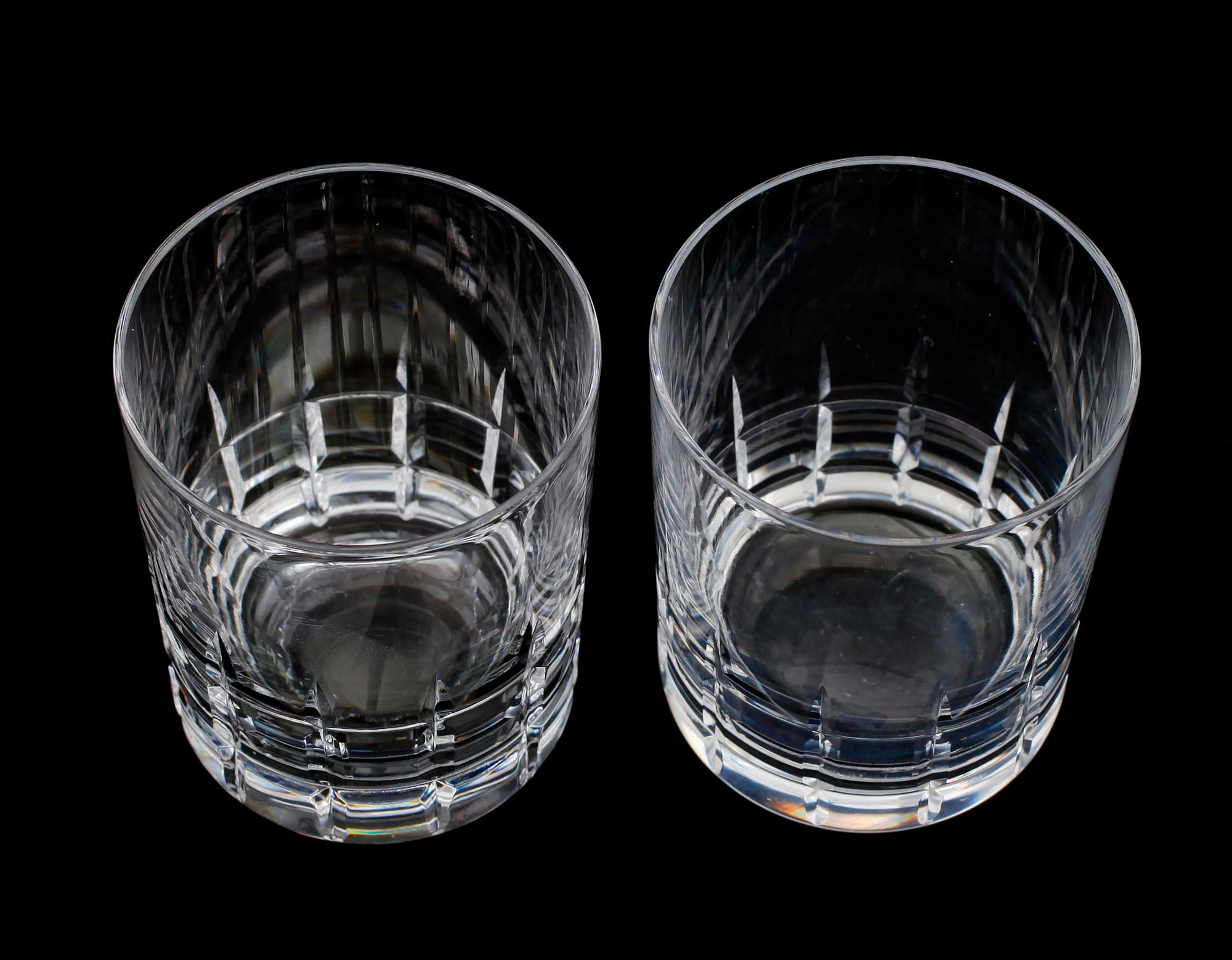 WHISKYGLAS, 12 st, glas, Vicke Lindstrand, "City", Kosta.