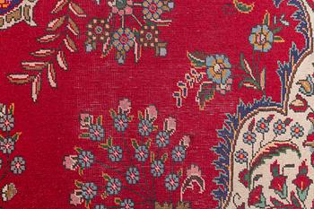 A Tabriz carpet, circa 282 x 293 cm.