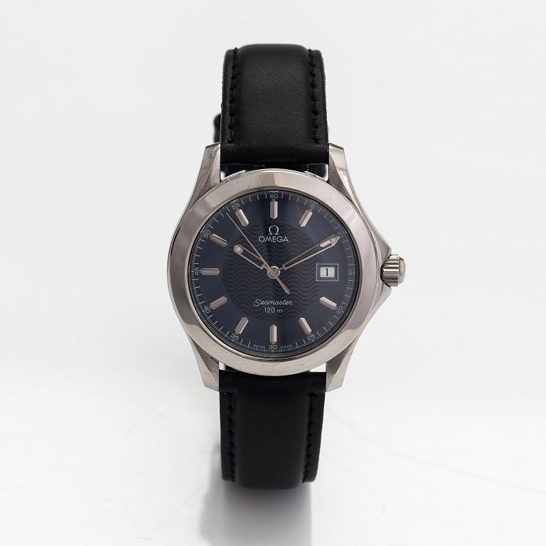 Omega, Seamaster, 120m, wristwatch, 36.5 mm.