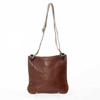 Mulberry, a messenger bag.