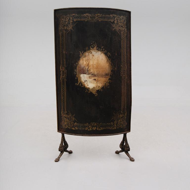 BRASSKÄRM, plåt, 1800-talets andra hälft.