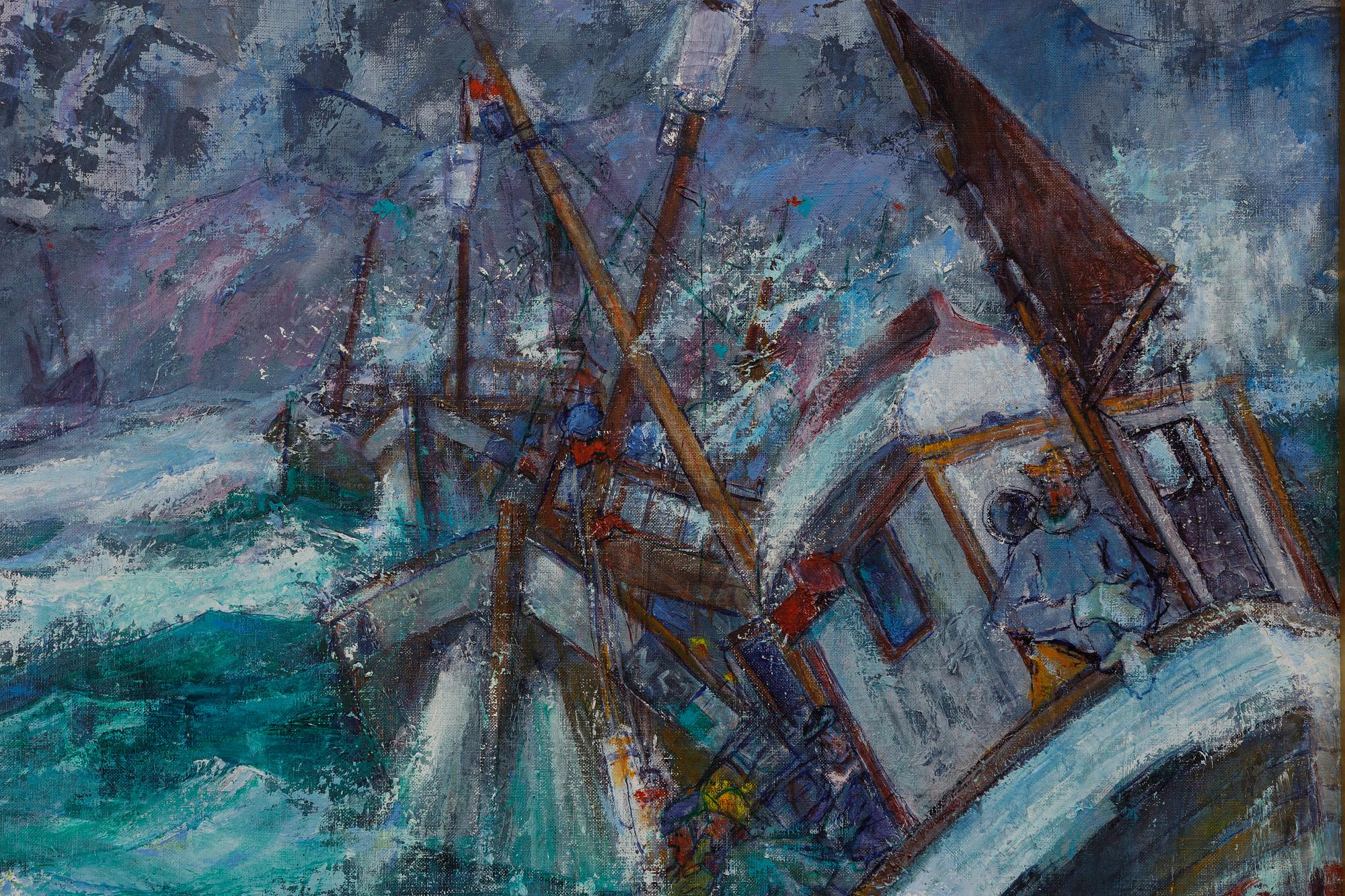 Eerik Haamer, Fishing boat convoy.