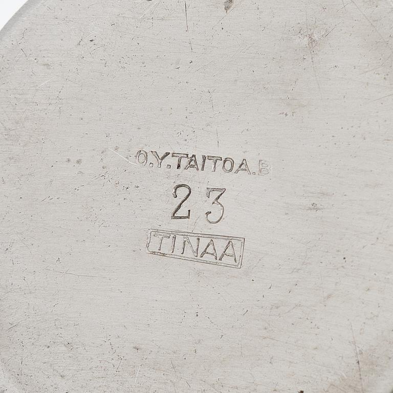 Paavo Tynell, bägare 2 st, och skålar, 2 st Taito 1920/30-tal.