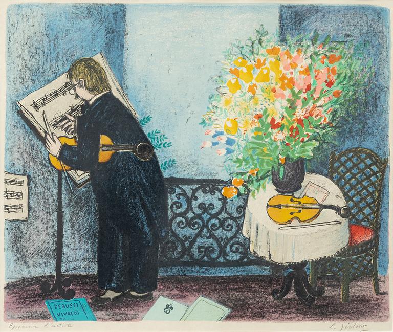 Lennart Jirlow, 'Violinisten'.