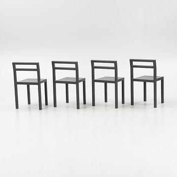 Boris Berlin & Poul Christiansen, stolar, 4 st, "Non", Komplot design, Källemo, 2000.