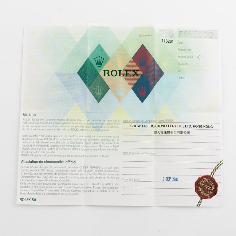 Rolex, Oyster Perpetual, Datejust, Turn-O-Graph, Chronometer, armbandsur, 36 mm.