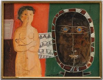 Max Papart, "Nu au masque".
