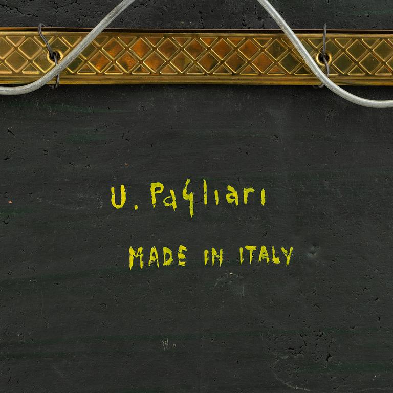 Ulisse Pagliari, a ceramic dish, Italy 1950-60's.