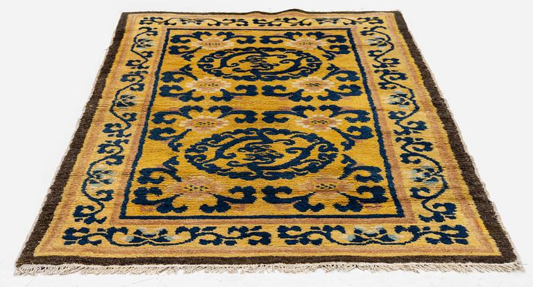 Matta, antik, Ningxia, Qingdynastin, 1700-tal, 152 x 83 cm.