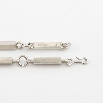 Wiwen Nilsson, silver link bracelet, Lund 1941.