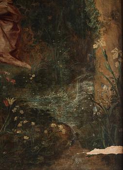 Hendrick van Balen and Jan Brueghel the elder, attributed to, Minerva Visits the Nine Muses.