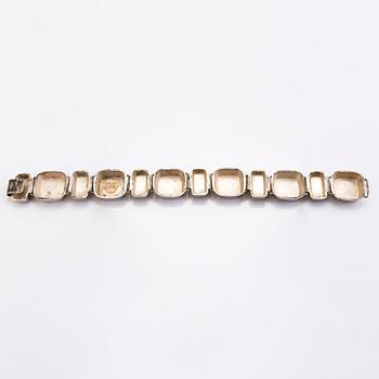 A silver Stigbert bracelet, Stockholm 1955.