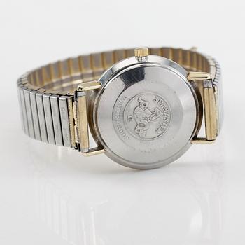 ARMBANDSUR, guld på stål, Omega Automatic, Seamaster de Ville.