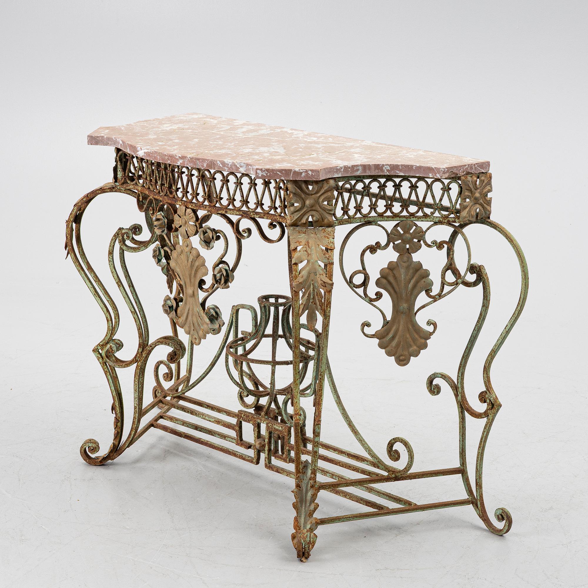 Console table, probably Italy, second half of the 20th century.