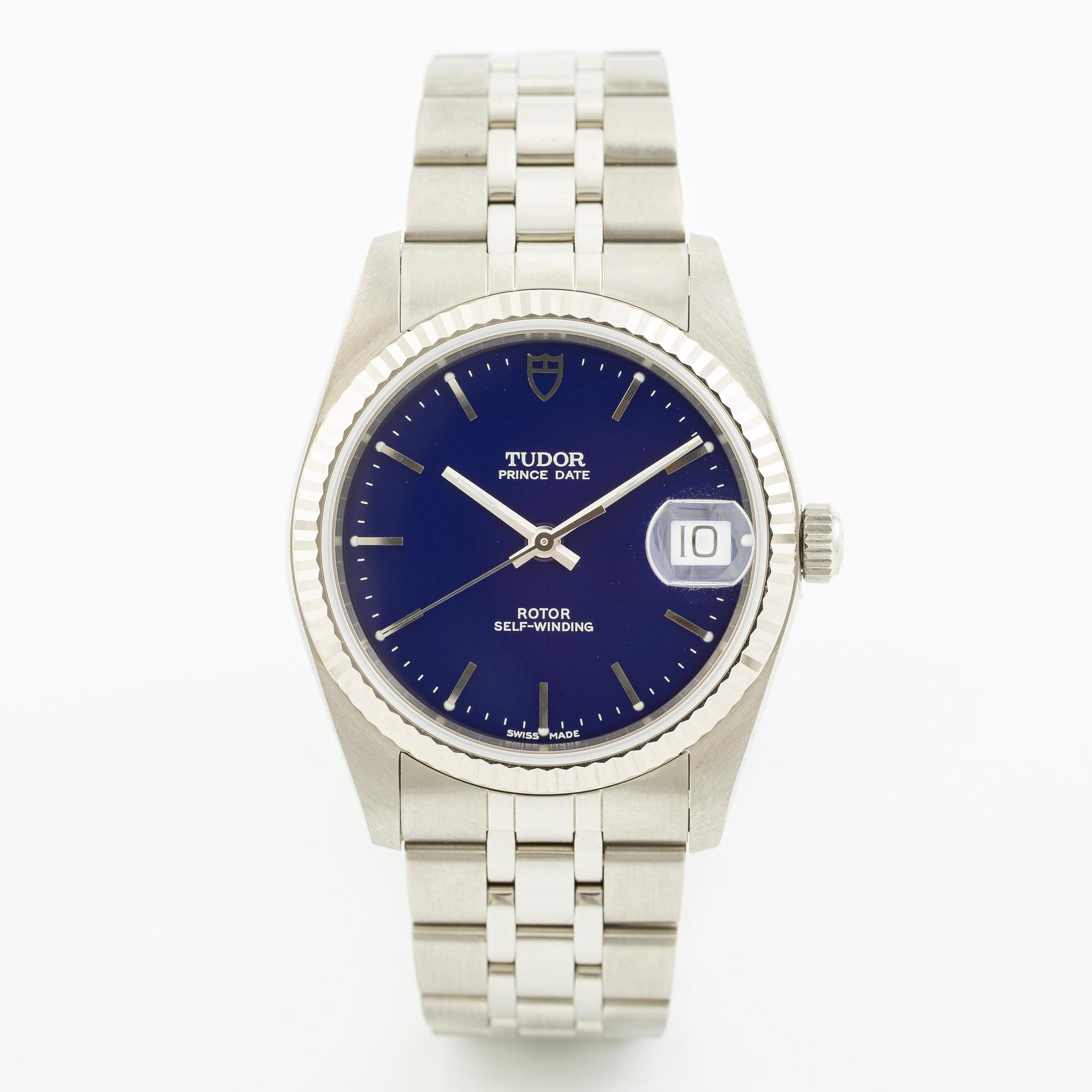 Tudor, Prince Date, "Championnat d’Europe de golf", wristwatch, 34 mm.