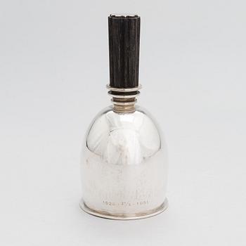 A sterling silver table bell, sterling silver, model 729, Georg Jensen Wendel A\S, Köpenhamn, Denmark 1945-51.