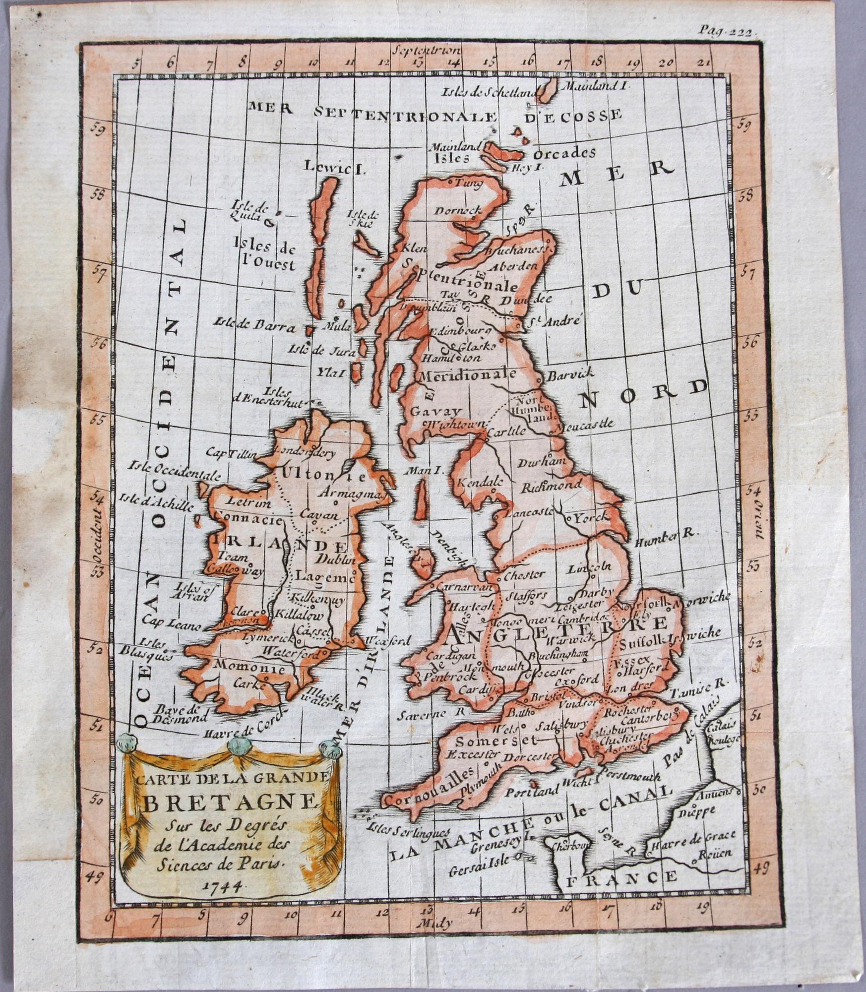 KARTOR, 3 st, Buffier, 1781 O 1807, Bartius 1602.