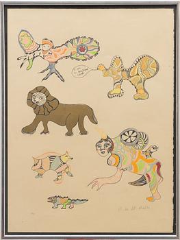 Niki de Saint Phalle, "I am a beautiful camel".