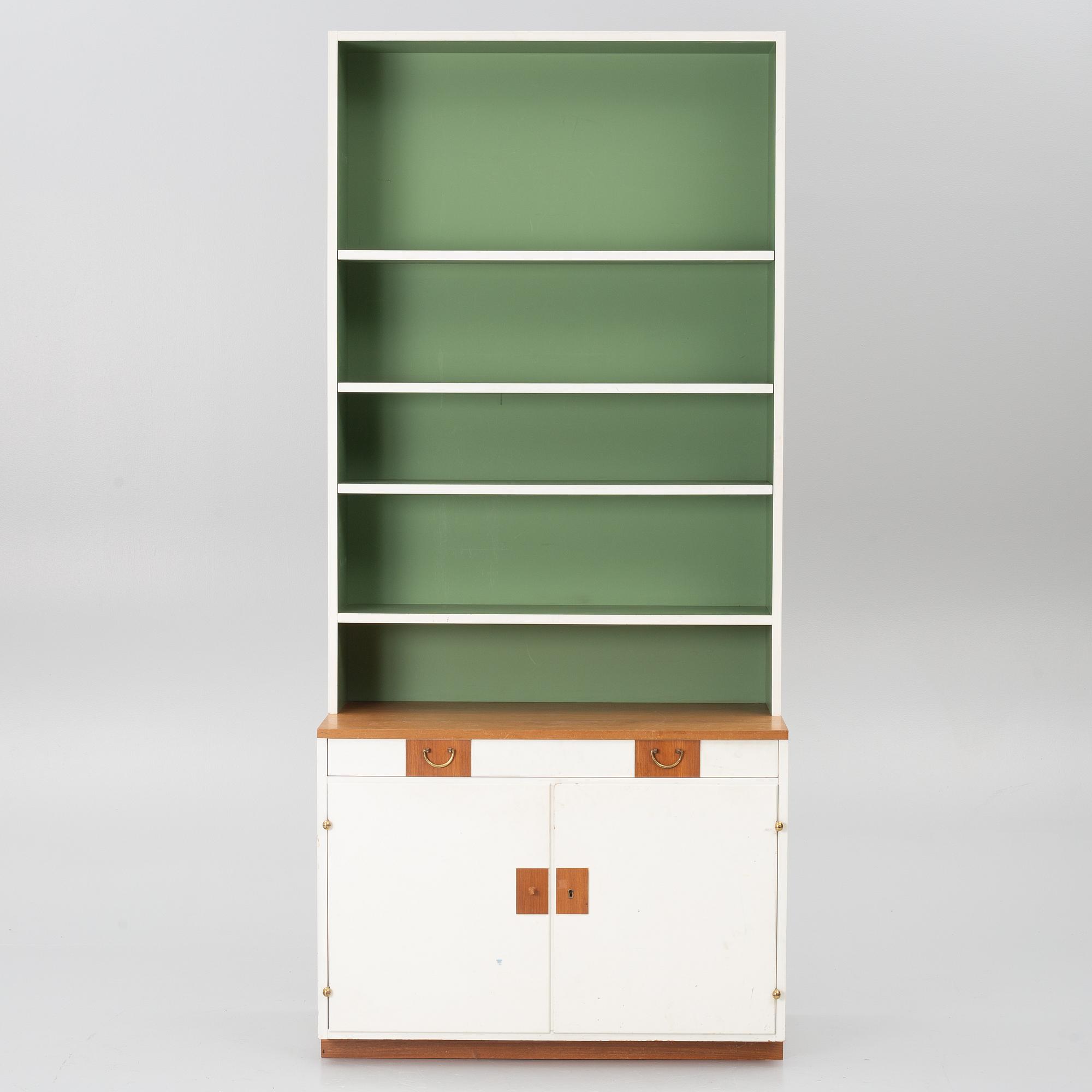Josef Frank, A bookcase, model B2255, Firma Svenskt Tenn, before 1985.