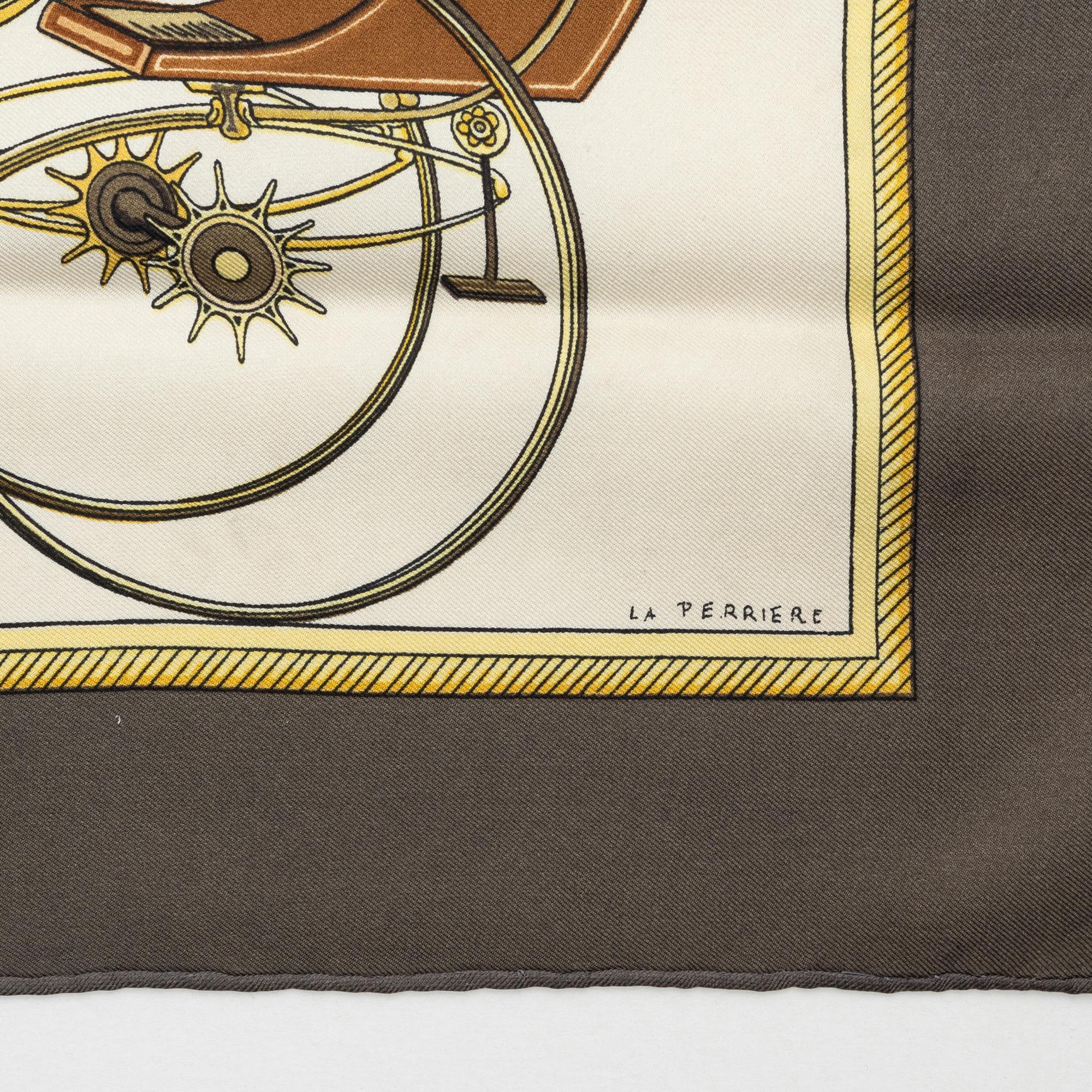 Hermès, scarf, "Les Voitures a Transformation".