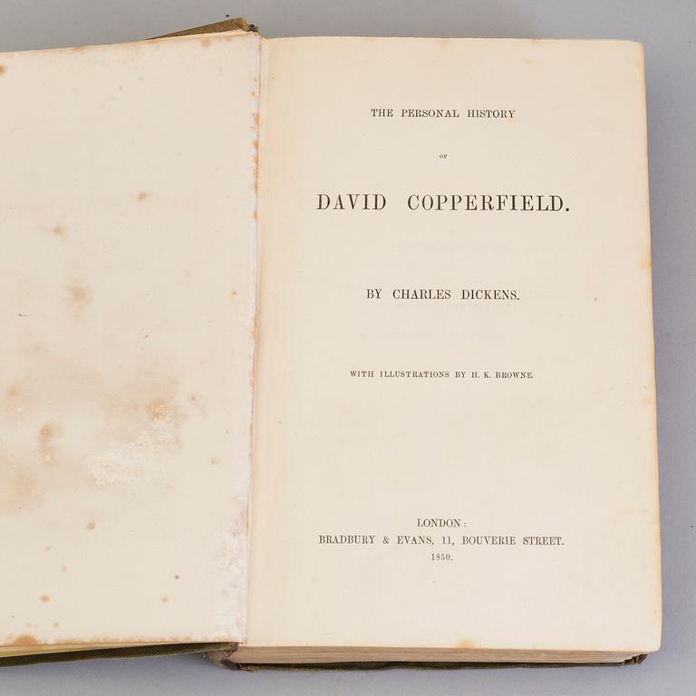 BOOK, First edition
Charles Dickens: The Personal History of David Copperfield.