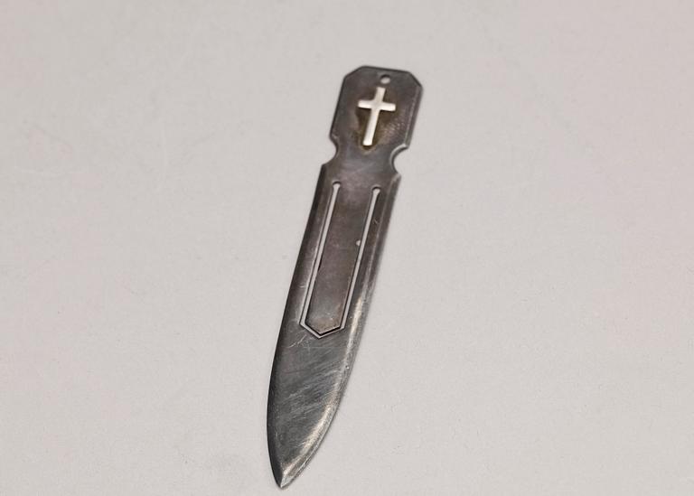 PARTI SILVER, 35 delar, bl.a. GAB, 1900-tal, tot vikt ca 590g.