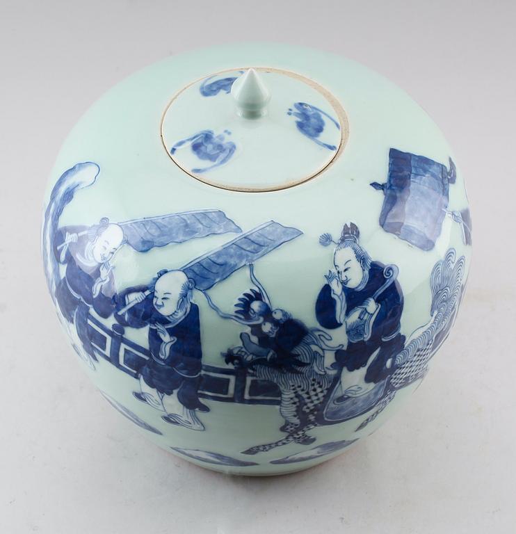 BOJAN med lock, Kina, Daoguang, 1800-tal.