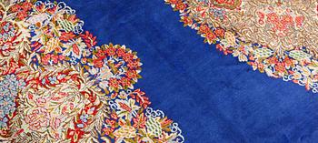 A Kirman carpet, Southeastern Iran, c. 392 x 300.