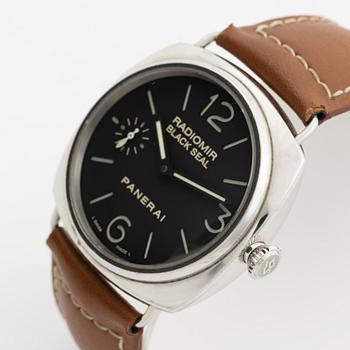 Panerai, Radiomir Black Seal, wristwatch, 45 mm.