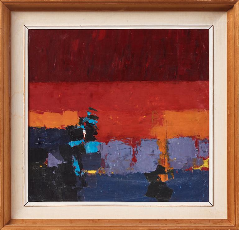 Donald Hamilton Fraser, Red landscape.