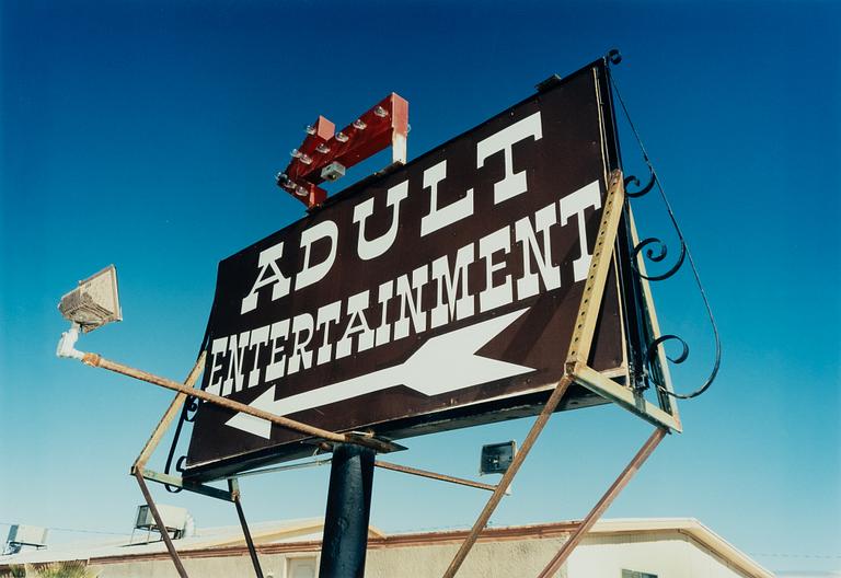 Richard Heeps, "Adult Entertainment, Beatty, Nevada", 2001.