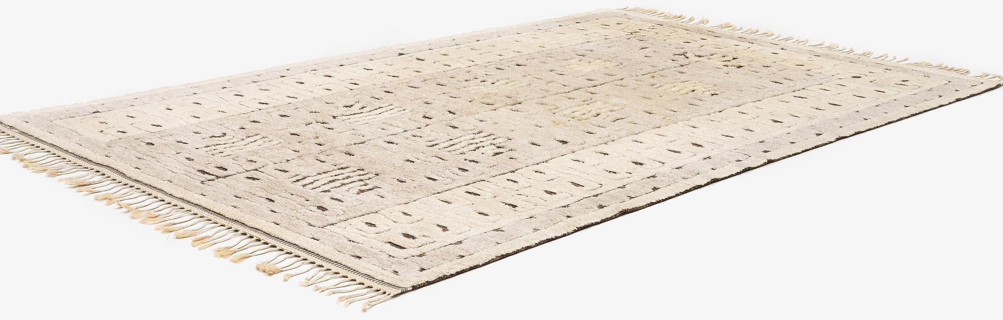 Märta Måås-Fjetterström, a carpet, 'Skvattram', knotted pile in relief, c. 270 x 164 cm, signed AB MMF.