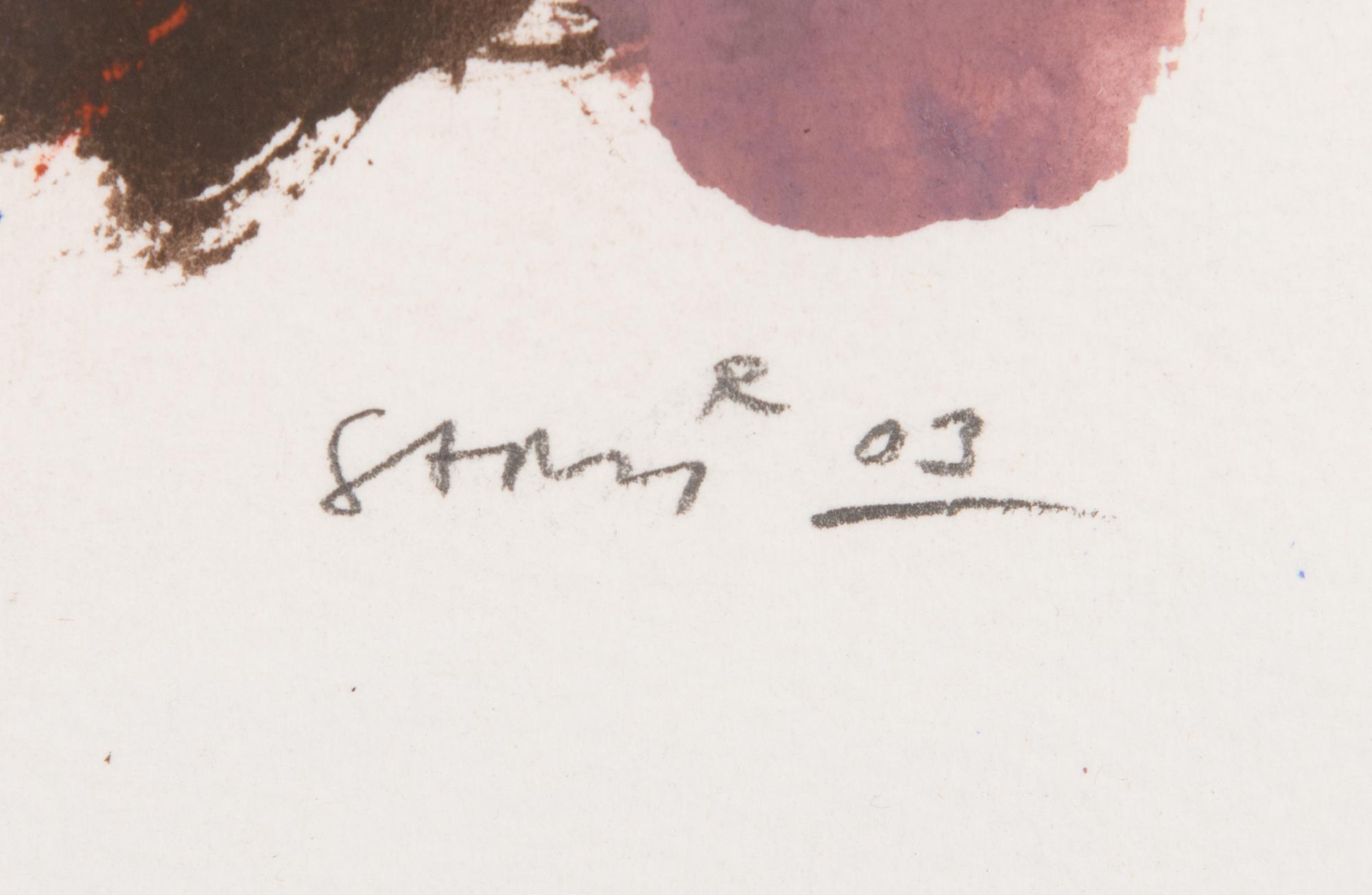 Sami Rinne, mixed media, signed and dated -03.
