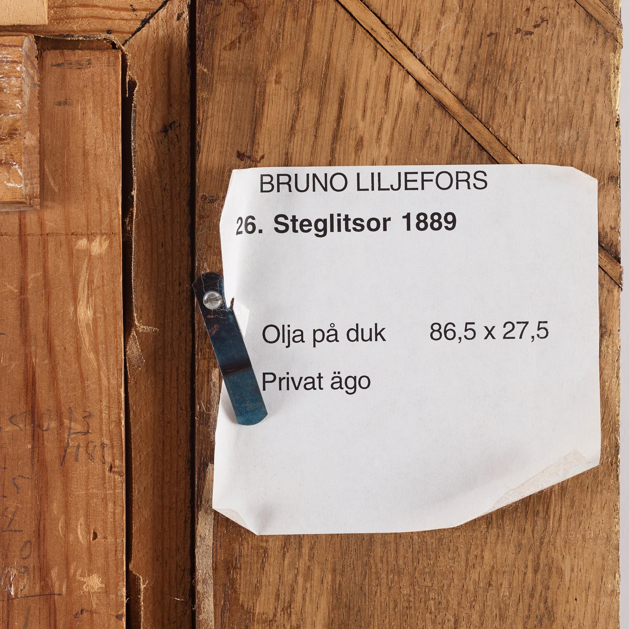 Bruno Liljefors, "Steglitsor".