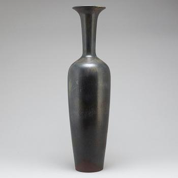 Gunnar Nylund, a stoneware floor vase, Rörstrand 1950-60's.